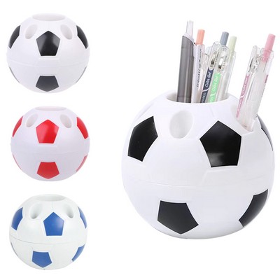 Creative Football Pen Holder Toothbrush Container Multifunction Office