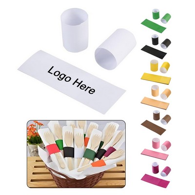 Self Adhesive Paper Napkin Bands For Party & Wedding Decor