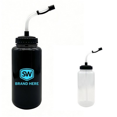 1L Hockey Squeeze Water Bottle