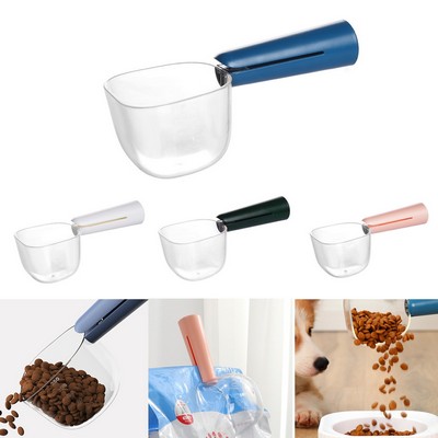 Graduated Pet Food Spoon And Can Be Used As A Food Holder