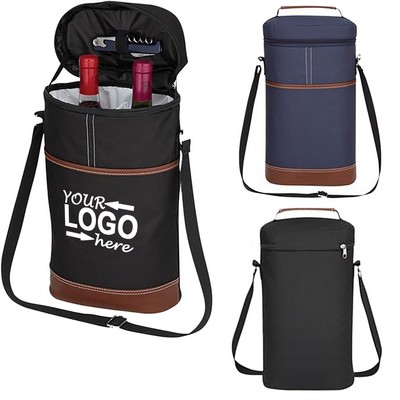 Double Wine Cooler Bag