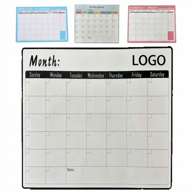 Magnetic Dry Erase Calendar