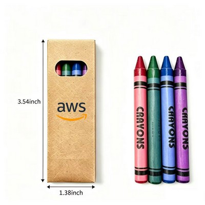 4 Pack Crayons