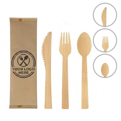 Eco Friendly Bamboo Cutlery Set(OCEAN)