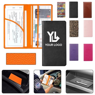 Car Insurance Card Holder Wallet
