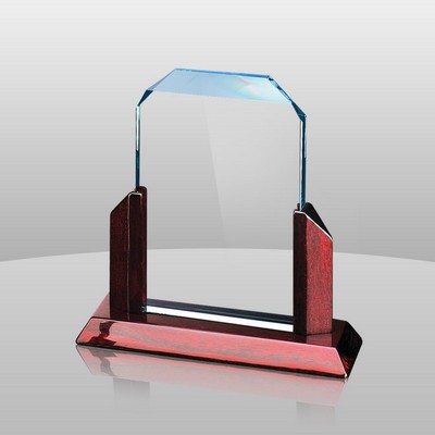 Blue Achievement Award (8"x9"x3")