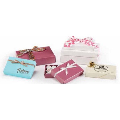Colored 2 Pieces Folding 2 LB Candy Box (9 5/8"x 6"x 2")