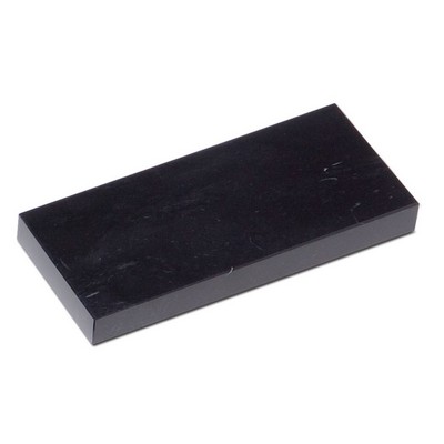 Jet Black Square Marble Base(5"x5/16"x5")