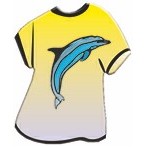 Dolphin T-Shirt Lapel Pin