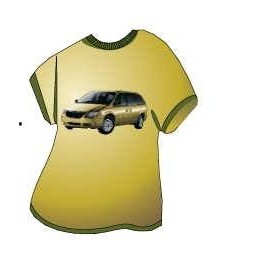 Mini Van T-Shirt Lapel Pin