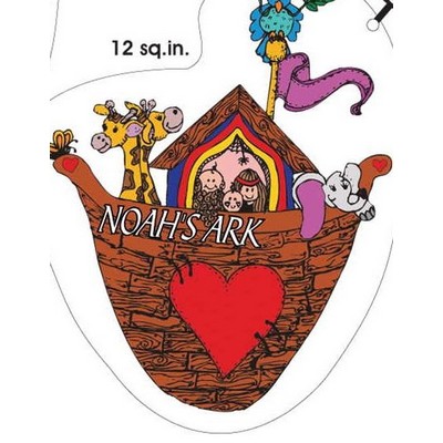 Noah's Ark Executive Keychain w/Mirrored Back (12 Square Inch)