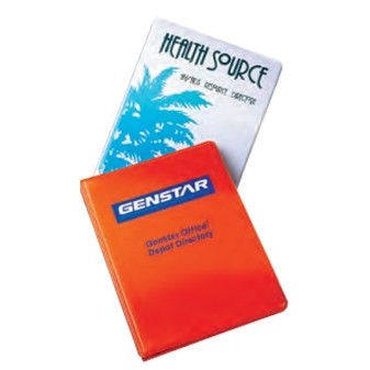 Small Vinyl Binders w/ 1-1/2" Capacity (8-1/2" x 5-1/2" Sheet Size)
