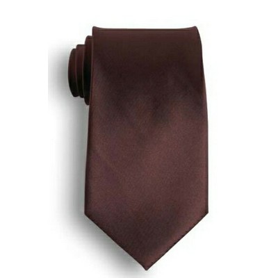 Brown Silk Tie