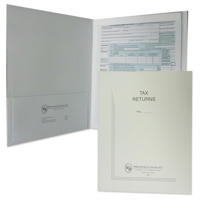 Conformer® Expansion Tax Folder (9 1/2"x12") Printed 1 PMS Color