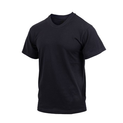 Black Military Moisture Wicking T-Shirt (S to XL)