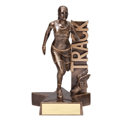 Track, Female Billboard Resins - 8-1/2"