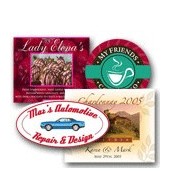 Short Run Full Color Rectangle Die-Cut Label w/Rounded Corners (6"x4")