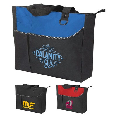 UrbanPocket Zipper Tote Bag