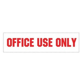 MaxLight™ Pre-Inked Stamp (5/8"x2-7/16")