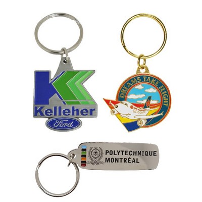Soft Enamel Key Tag (2")
