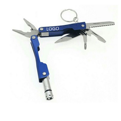 Compact Multi-Tool Keychain Folding Pocket Utility