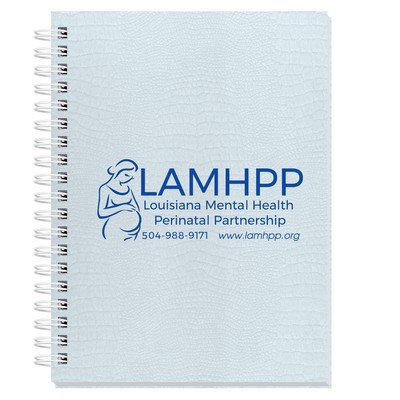 Embossed Alligator Textured Journal w/50 Sheets (5"x 7")