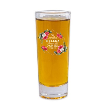 Custom Clear Tall Shooter Glasses- 2 Oz