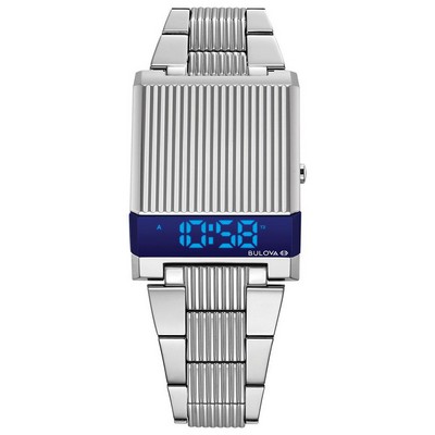 Bulova Men's Computron LED Display Bracelet Watch