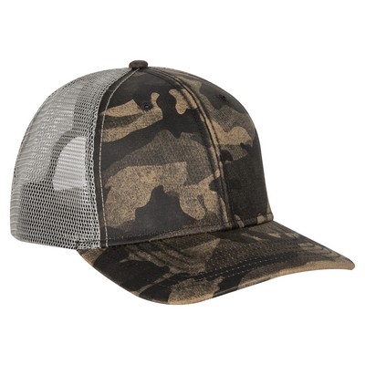 Dri Duck® Covert Trucker Cap (Embroidered)