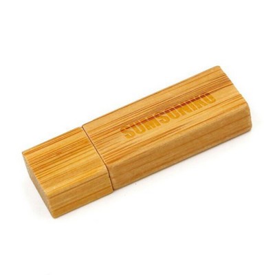 Slim Wooden USB Flash Drive - 32GB