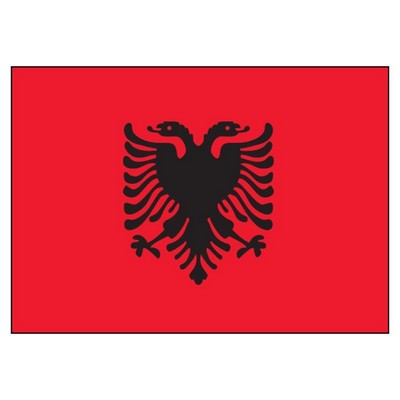 Albanian National Flag (5'x8')