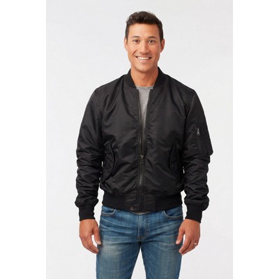 Bravo MA-1 Eco Flight Jacket (Black)