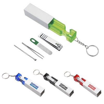Promo Manicure Pillars Set Keychain