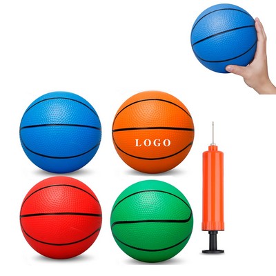 3.9" Mini Pvc Basketball Ball