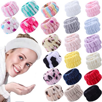 Microfiber Spa Wrist Washbands