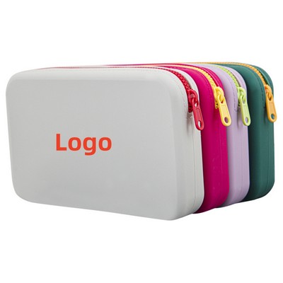 TSA Approved Leakproof Silicone Travel Toiletry Bag