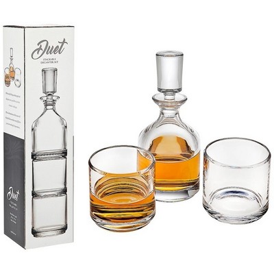 Godinger Duet Stacking Canister Set