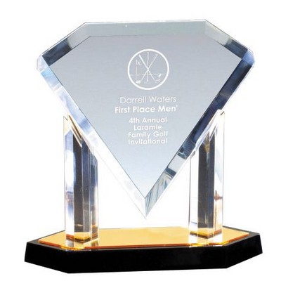 Diamond Acrylic Plaque 11"H