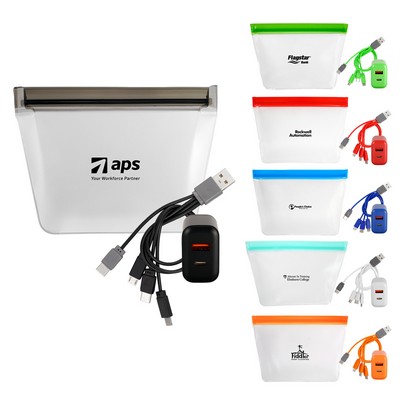 Reusable Fast Charger Techie Set
