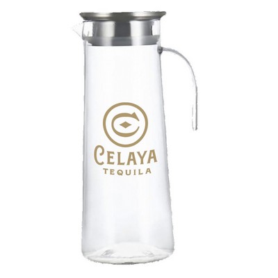 40.6oz. Acrylic Pitcher with Stainless Steel Lid