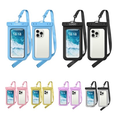 Waterproof Transparent Mobile Phone Pouch for Aquatic Pools