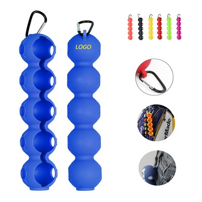 Golf Silicone Protective Case That Can Hold 5 Balls