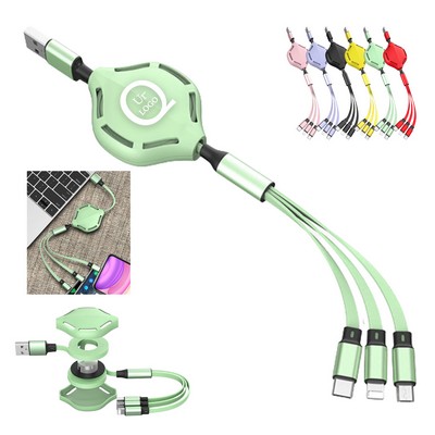 43.31" Retractable Charging Cable