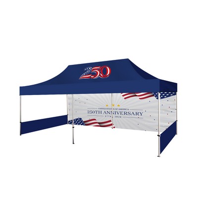 20' Aluminum Canopy Tent - Standard Tent Fabric (Frame+Topper)