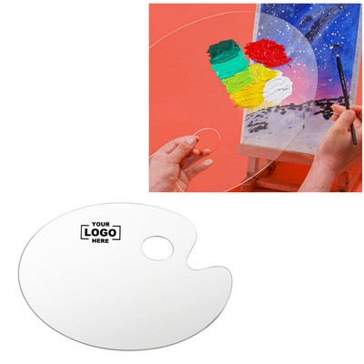 Artist Thumb Hole Acrylic Paint Palette