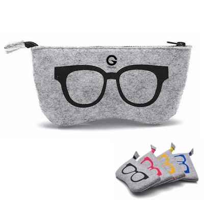Soft Felt Eyeglass Case