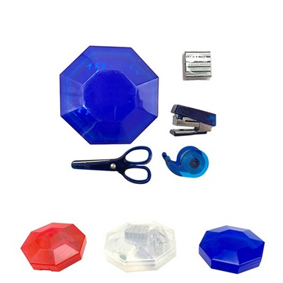 Office Supplies Set Desk Accessories Kits Eight Side Box