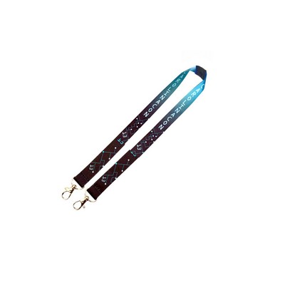 3/4" Safety Breakaway Lanyard with Dual clips