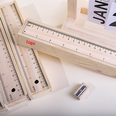 Colored Pencil and Ruler Box – 12"