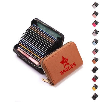 Business Leather Card Case Wallet